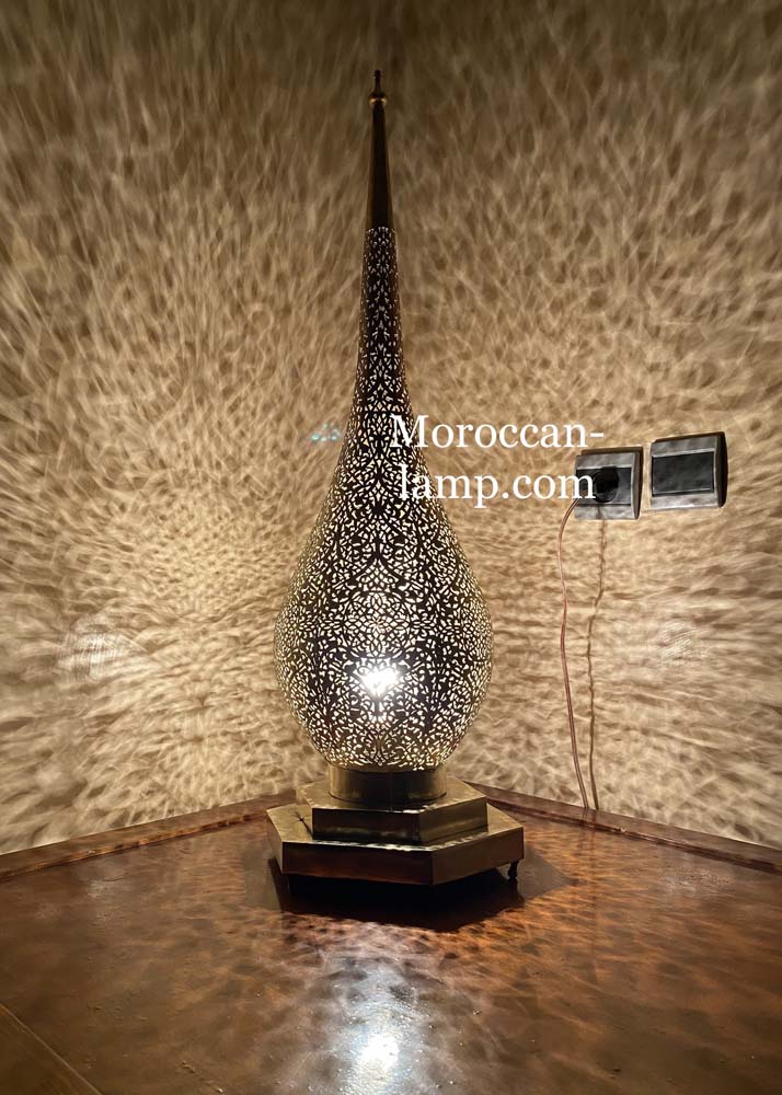 Lampes de Table marocaines, abat-jour 